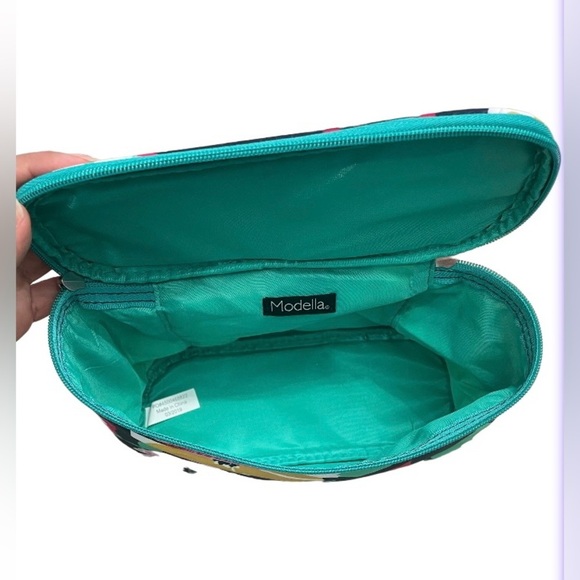 Modella Bags | Modella Floral Quilted Travel Bag Toiletry/Jewelry - Picture 5 of 5